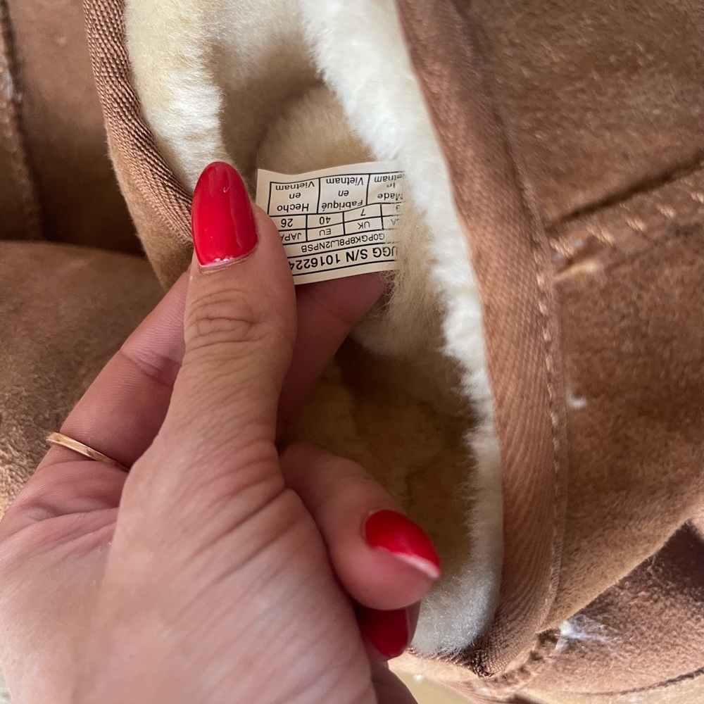 Authentic Ugg Tall Boots, Chestnut - image 4